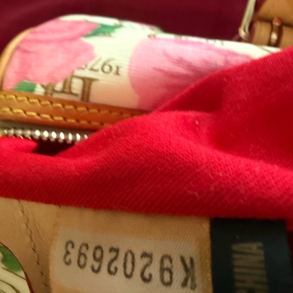 Dooney & Bourke Pink Floral Satchel - Picture 7 of 8